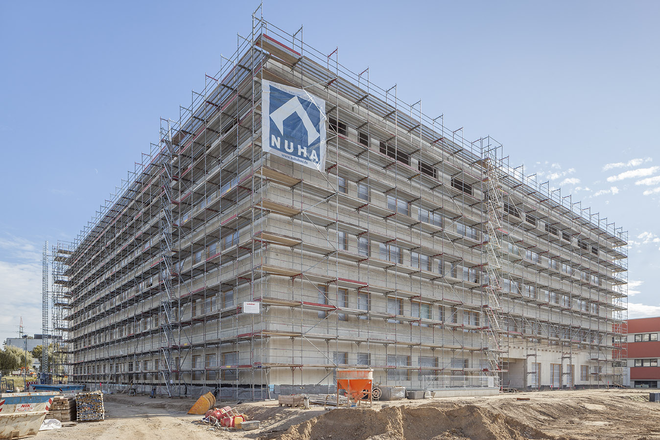 Neubau Haut & Augenklinik, Uni Düsseldorf
